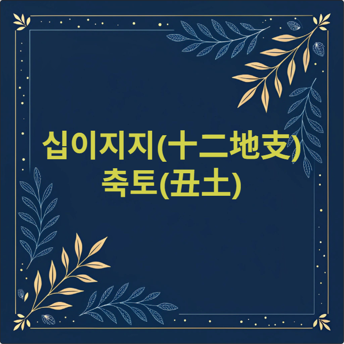 십이지지 축토(丑土)