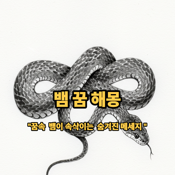 뱀 꿈 해몽